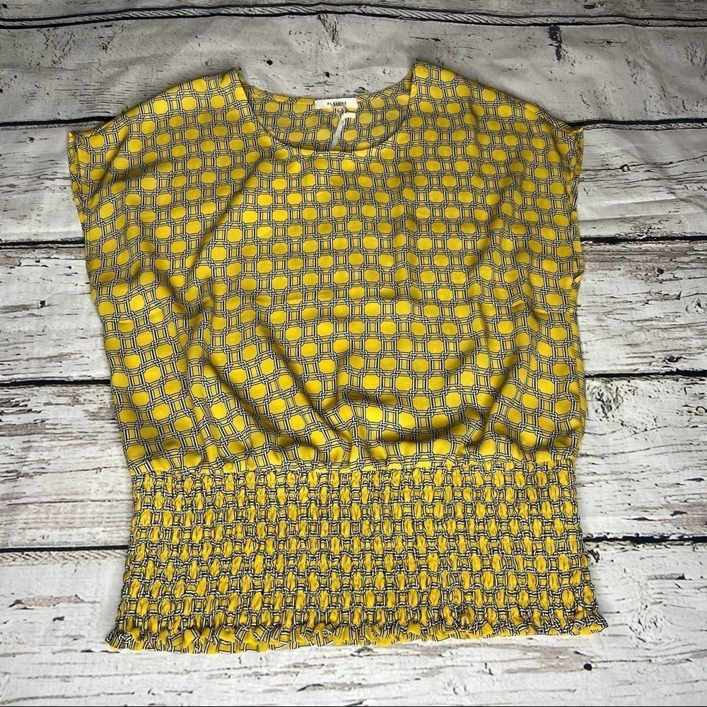 NWT Anthro Pleione Printed Sleeveless Top Size S